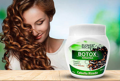 Botox Capilar Cabello Rizado (crema Para Masaje) 500ml